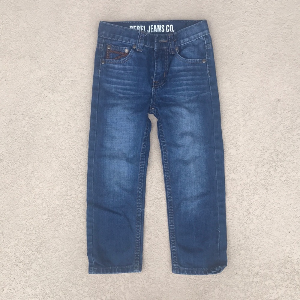 Boys size 5 Rebel jeans